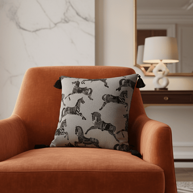 Twilight Steed Pillow Cover Pillow Cover - Palatium Lux