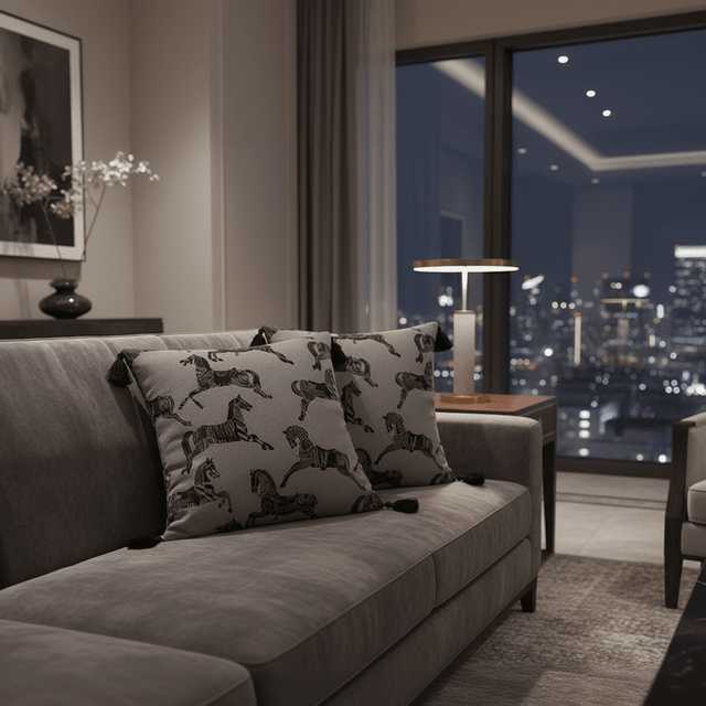 Twilight Steed Pillow Cover Pillow Cover - Palatium Lux