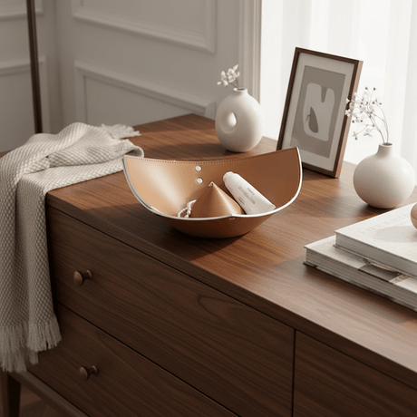 Valenza Leather Storage Tray tray - Palatium Lux