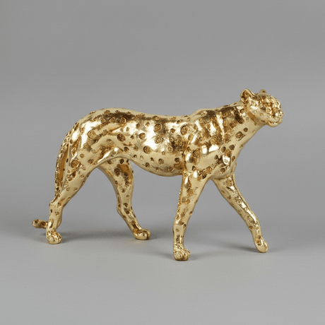 Veloro Cheetah Resin Statue statue - Palatium Lux
