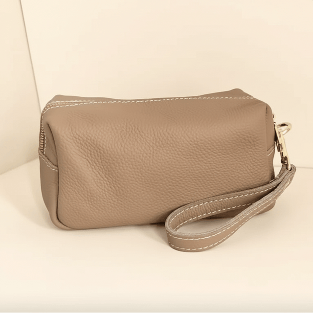 Velour Voyage Toiletry Bag leather - Palatium Lux