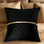 Velvet Dreams Cushion Cover Bold Black Pillow Cover - Palatium Lux