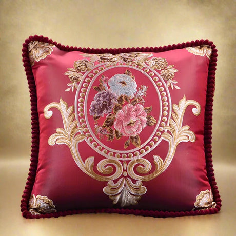 Vintage Rose Palace Pillow Cover pillow covers - Palatium Lux