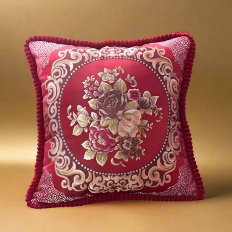 Vintage Rose Palace Pillow Cover pillow covers - Palatium Lux