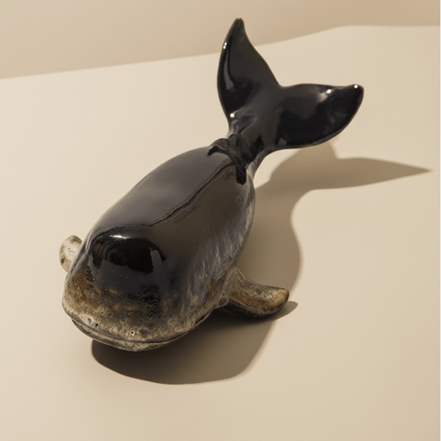 Whale of the Deep Sculpture statue - Palatium Lux