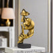 Whispering Silence Statue Shiny Gold statue - Palatium Lux