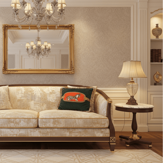 White Cheval Velvet Pillow Cover pillow covers - Palatium Lux