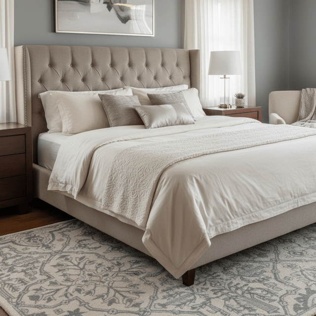 Whitmoor Hand Tufted Wool Rug - 5 x 8 Rugs - Palatium Lux