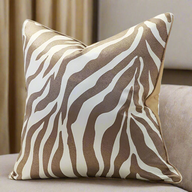 Zebra Lavish Pillow Covers Pillow Cover - Palatium Lux
