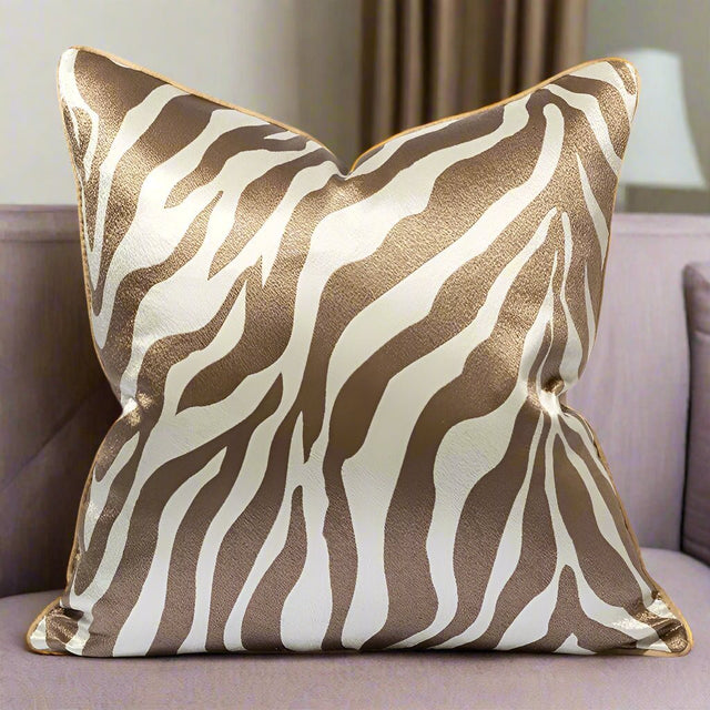 Zebra Lavish Pillow Covers Pillow Cover - Palatium Lux