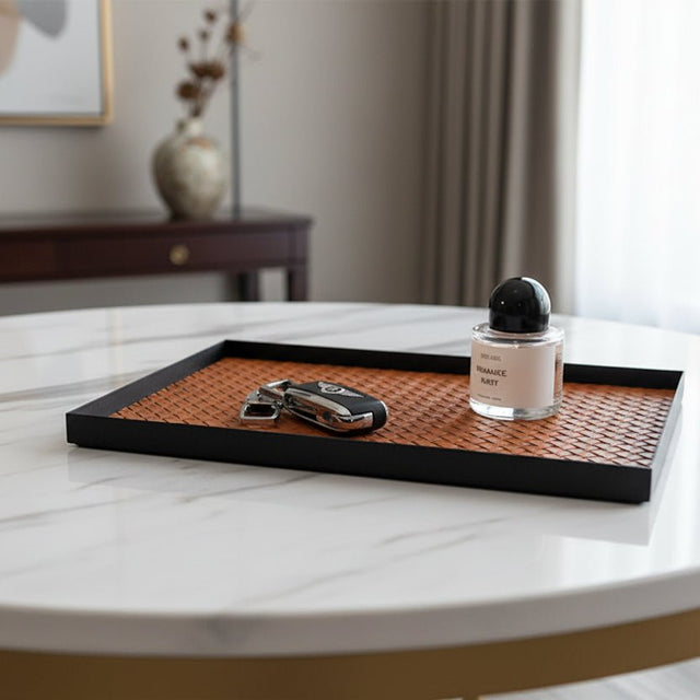 Zenia Leather Display Tray - Palatium Lux