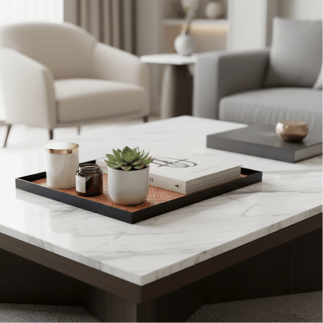 Zenia Leather Display Tray - Palatium Lux