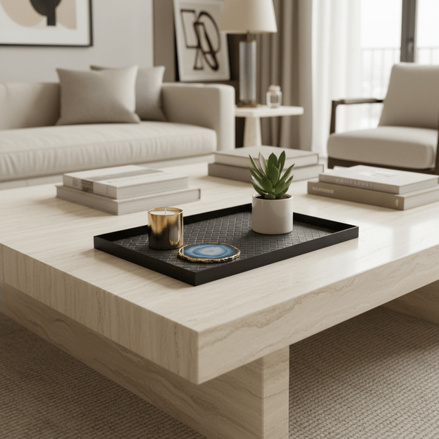 Zenia Leather Display Tray - Palatium Lux