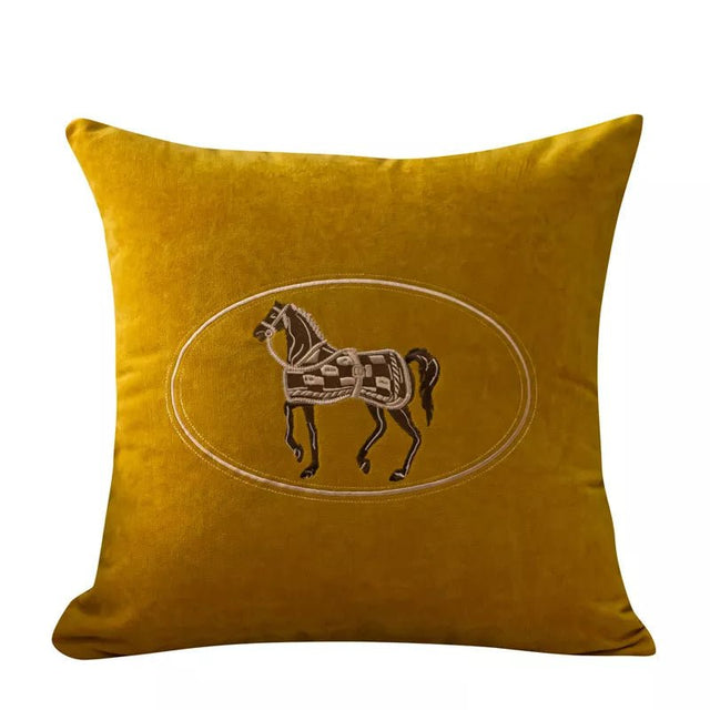 American Embroidered Horse 45CMX45CM - Palatium Lux