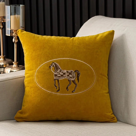 American Embroidered Horse 45CMX45CM - Palatium Lux