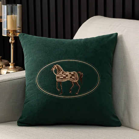 American Embroidered Horse 45CMX45CM - Palatium Lux