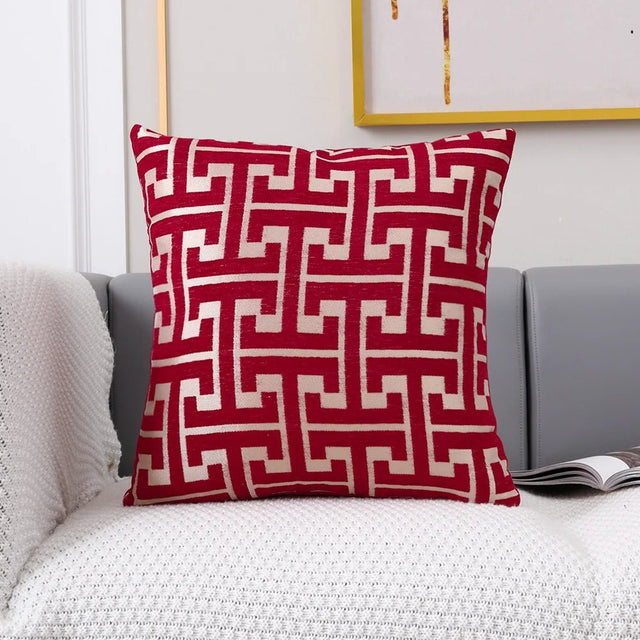 European Luxury Jacquard Pillow Cover - Palatium Lux