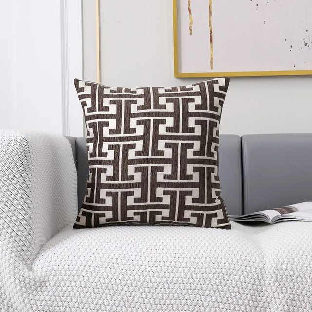 European Luxury Jacquard Pillow Cover - Palatium Lux