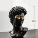 Golden Eyes David Resin Statue - Palatium Lux