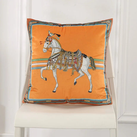 Horse Pillow Cover 45cmX45cm - Palatium Lux