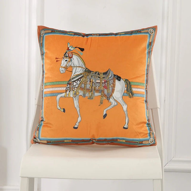 Horse Pillow Cover 45cmX45cm - Palatium Lux