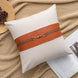 Leather-Buckled Horse Pillow Cover Rectangle Leather pillow covers - Palatium Lux