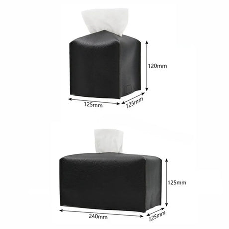 Leather Tissue Holder - Palatium Lux