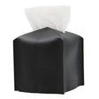 Pristine Leather Tissue Holder Black S leather - Palatium Lux