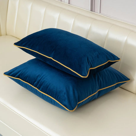 Magnifique Solid Velvet Pillow Covers - Palatium Lux