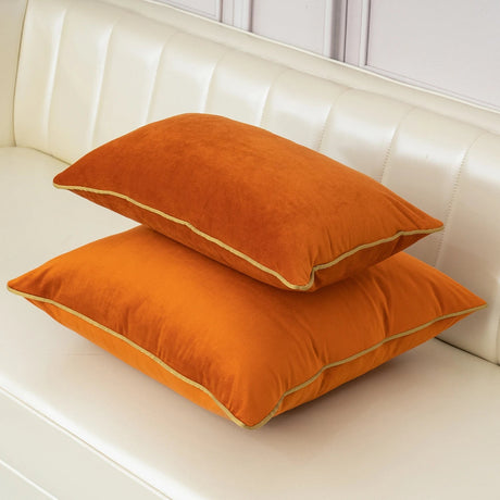 Magnifique Solid Velvet Pillow Covers - Palatium Lux