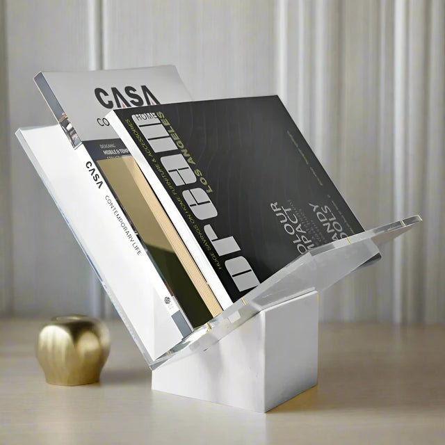 Mélodie Marble Book Holder White book holder - Palatium Lux