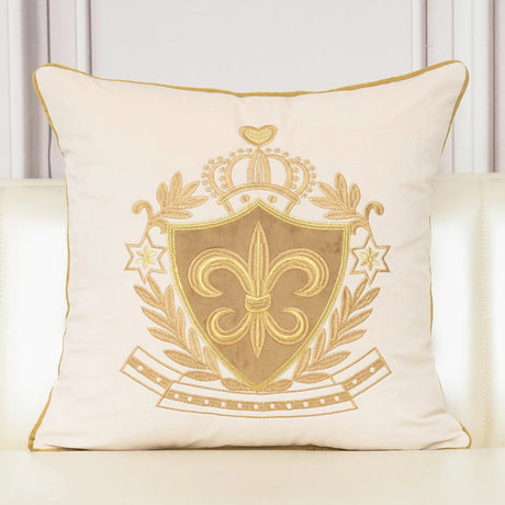 Royal Luxury Embroidery Velvet Pillow Cover - Palatium Lux