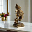 Whispering Silence Statue Rustic Gold statue - Palatium Lux