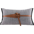 The Leather Belt Pillow Cover - 30CMx50CM - Palatium Lux