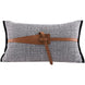 The Leather Belt Pillow Cover - 30CMx50CM - Palatium Lux